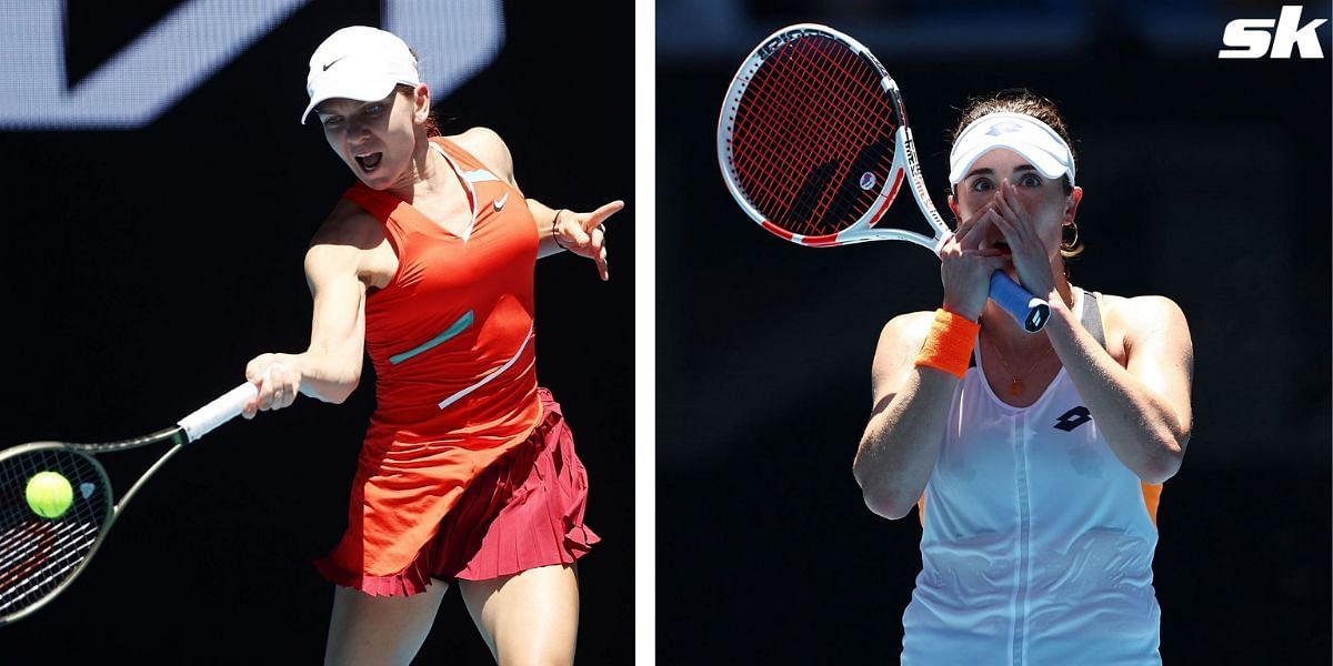 Simona Halep takes on Alize Cornet in the fourth round of the Australian Open
