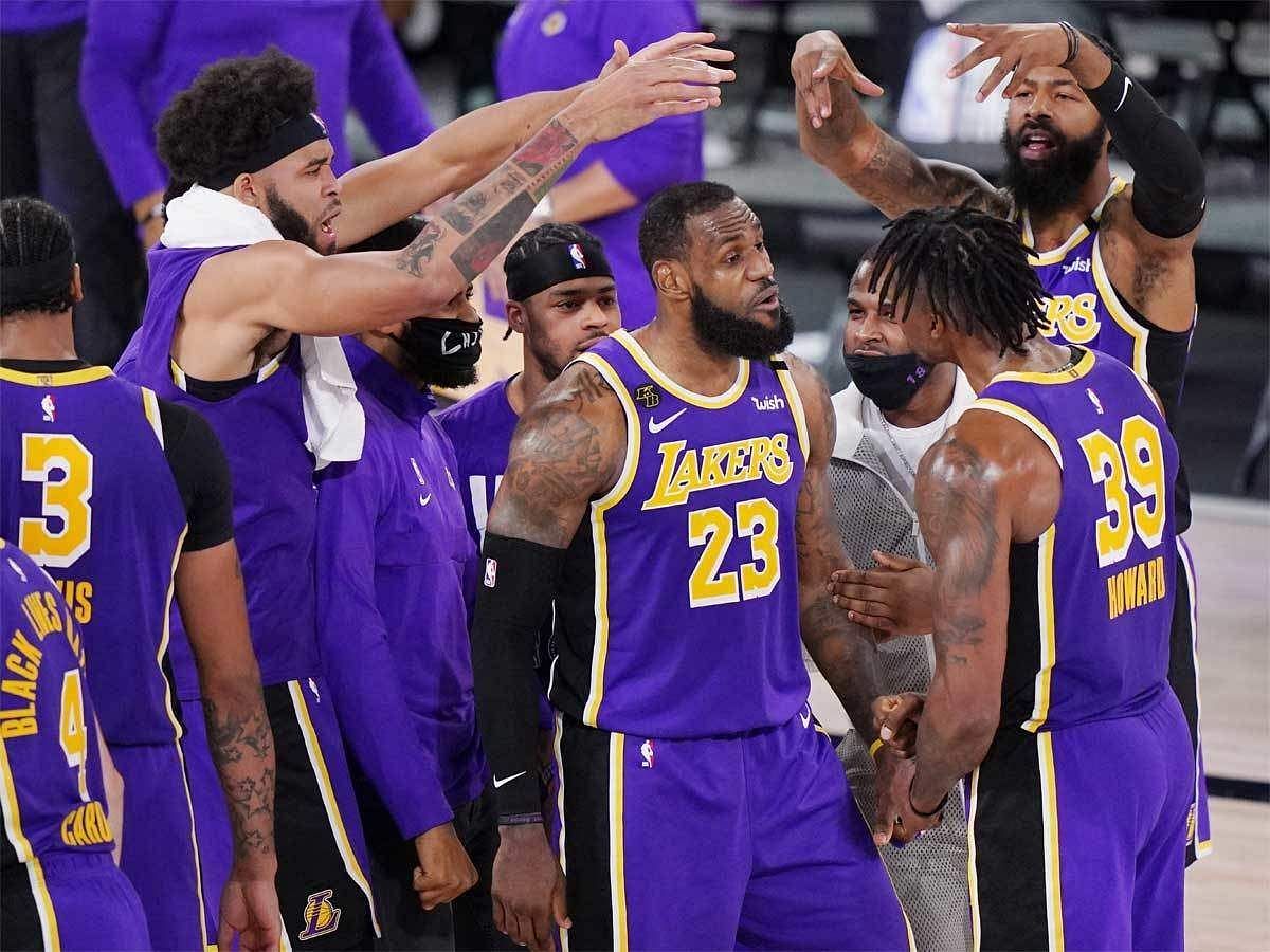 The LA Lakers this season have been called out several times for their lack of effort on both ends of the floor. [Photo: Times of India]