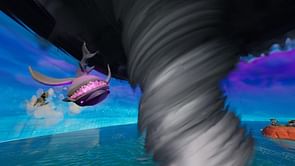 Fortnite YouTuber builds undetectable sky base above tornado in Chapter 3