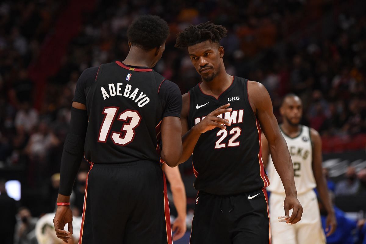 Jimmy Butler and Bam Adebayo are still in the injury list of the Miami Heat. [Photo: Hot Hot Hoops]