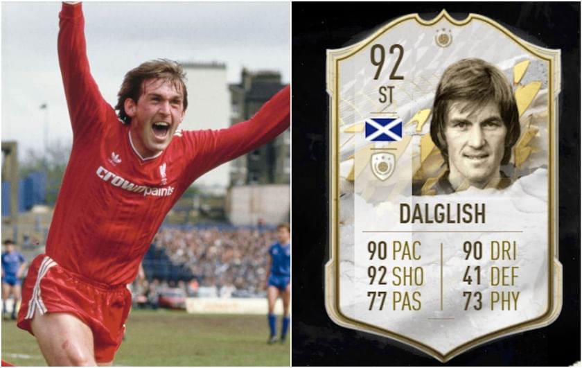 FIFA 22 Ultimate Team SBC Kenny Dalglish Prime Icon card