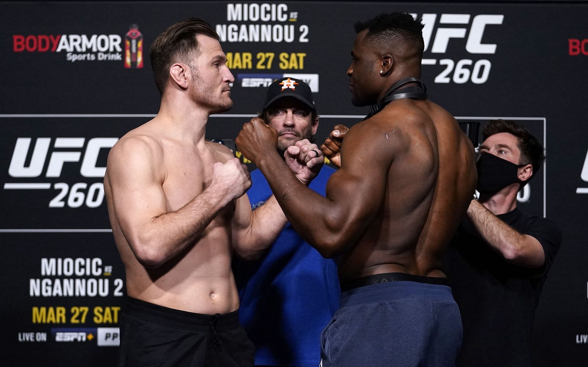 UFC has released another insane view of Francis Ngannou&#039;s knockout over Stipe Miocic at UFC 260