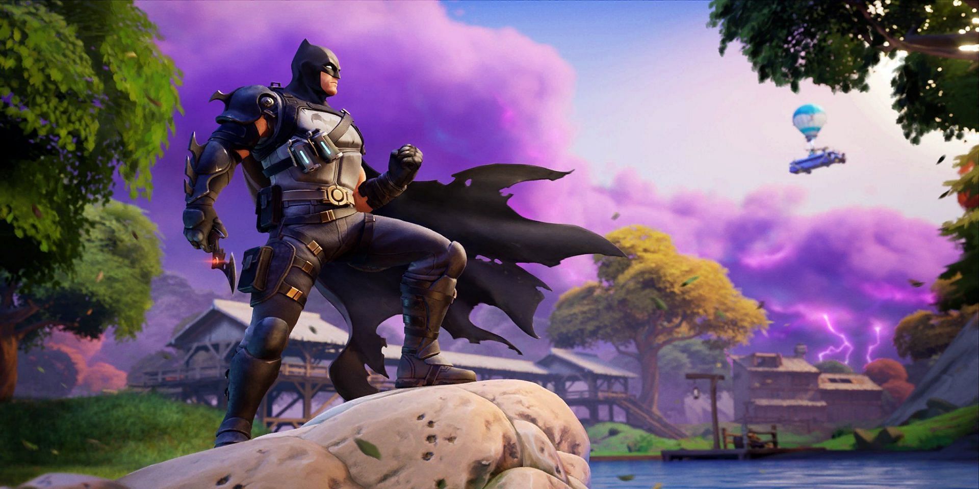 Batman in Fortnite (Image via Epic Games)