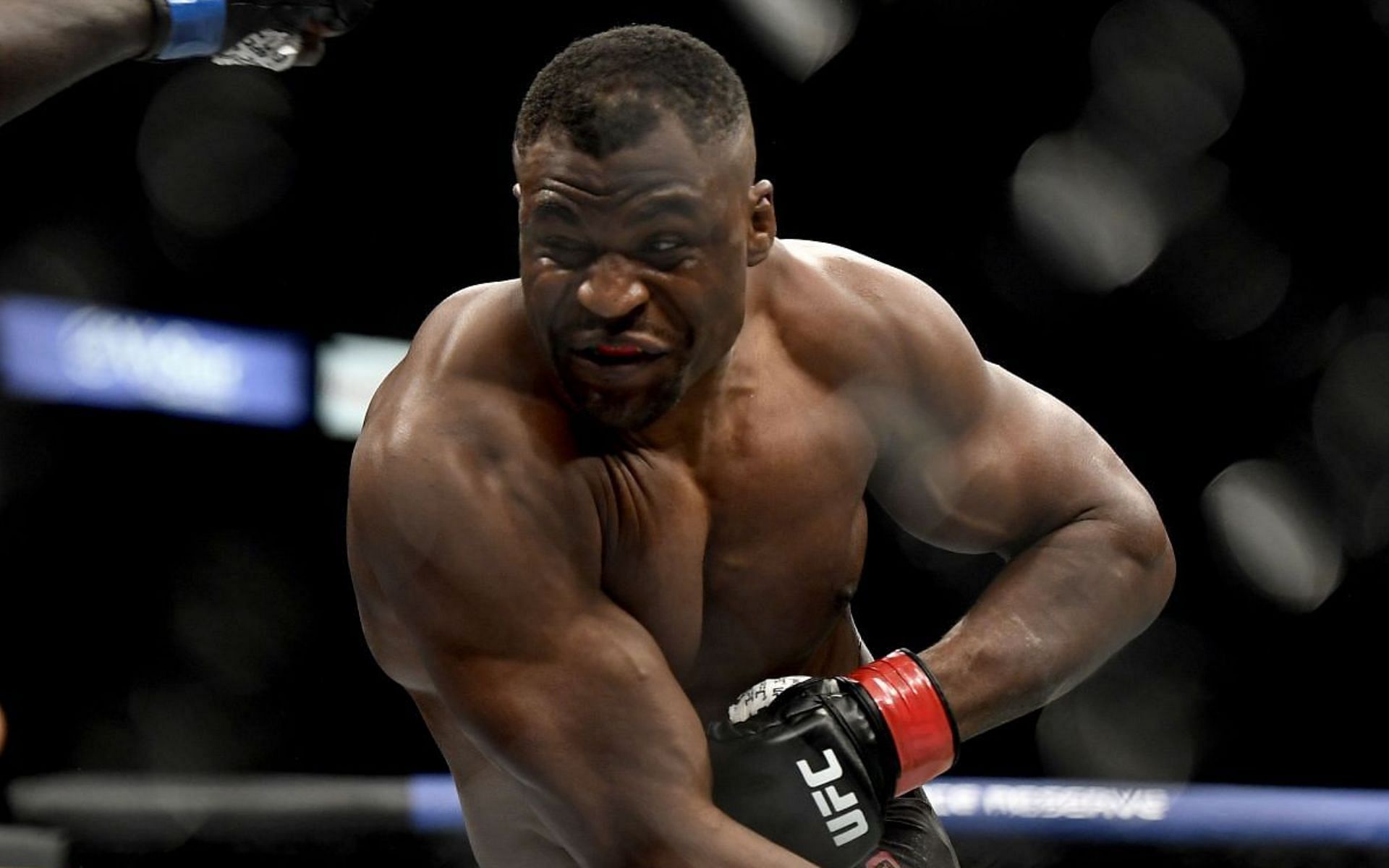 Francis Ngannou is working on his cardio as he prepares to head into battle at UFC 270