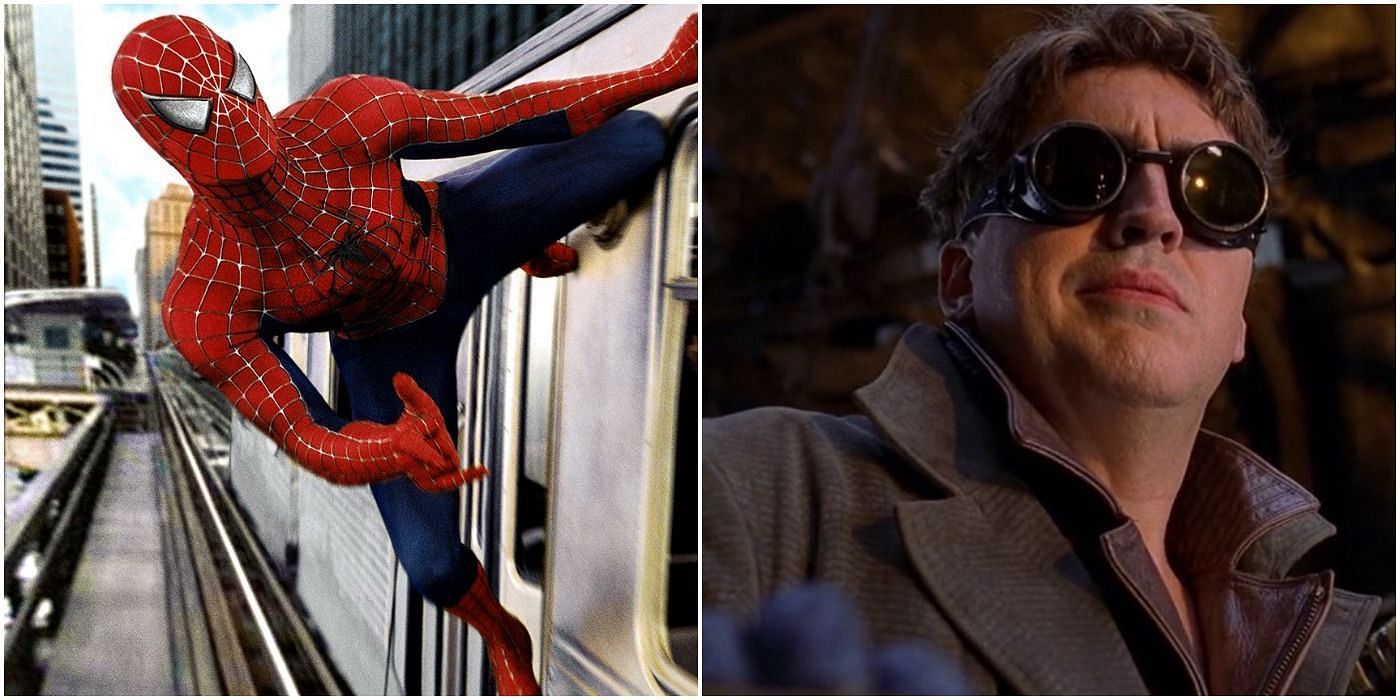 Spidey and Doc Ock (Image via Sony)