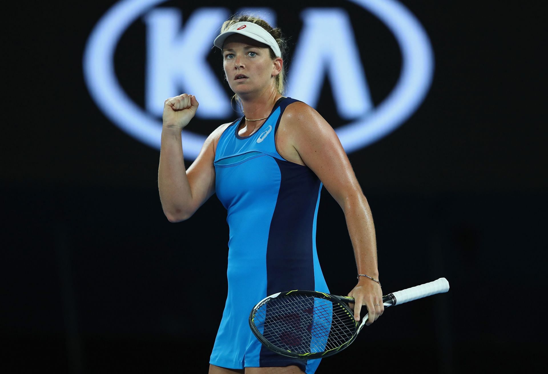 Coco Vandeweghe, of the United States, at the 2017 Australian Open