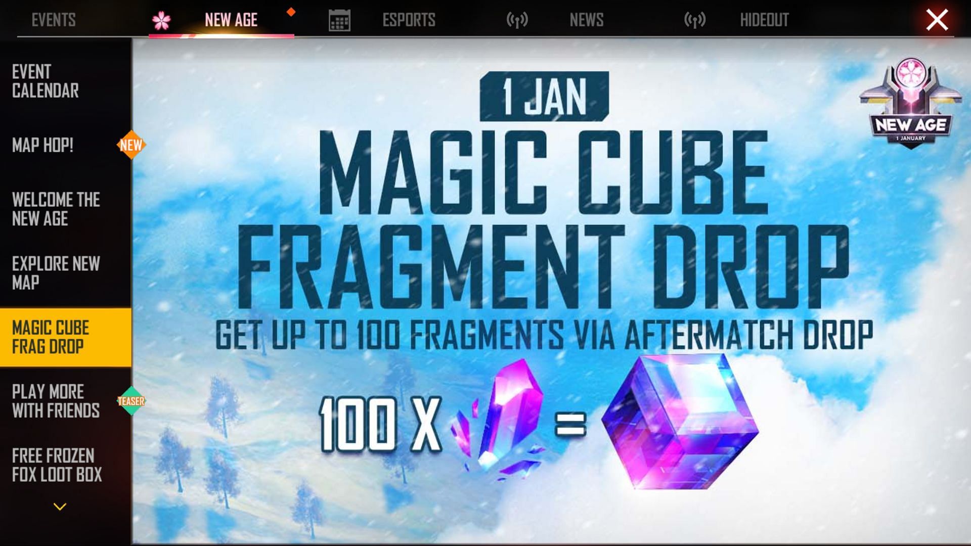 The event is available only for a single day (Image via Free Fire)