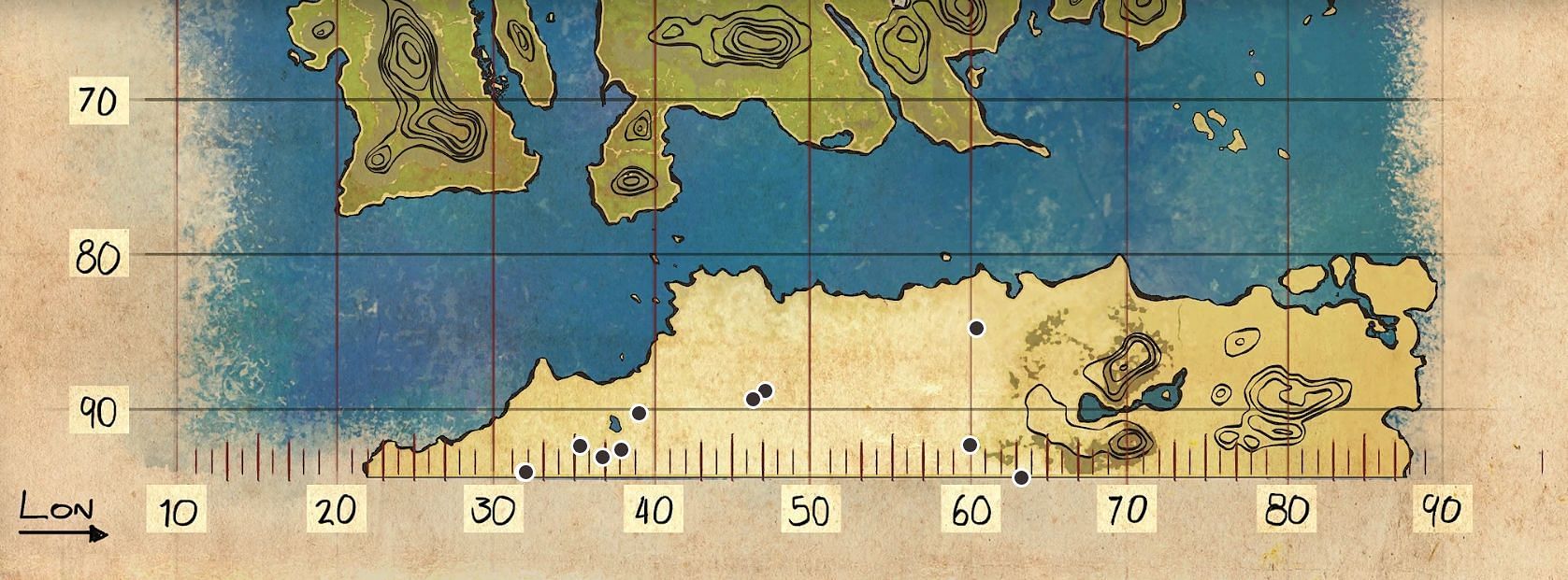 scorched earth ark oil vein locations