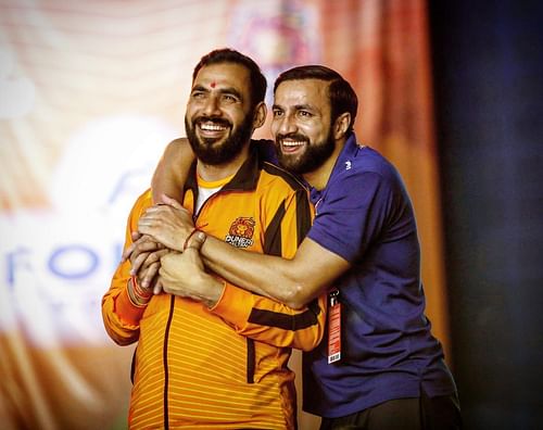 Anup Kumar and Rakesh Kumar are very close friends (Image: Anup Kumar/Facebook)