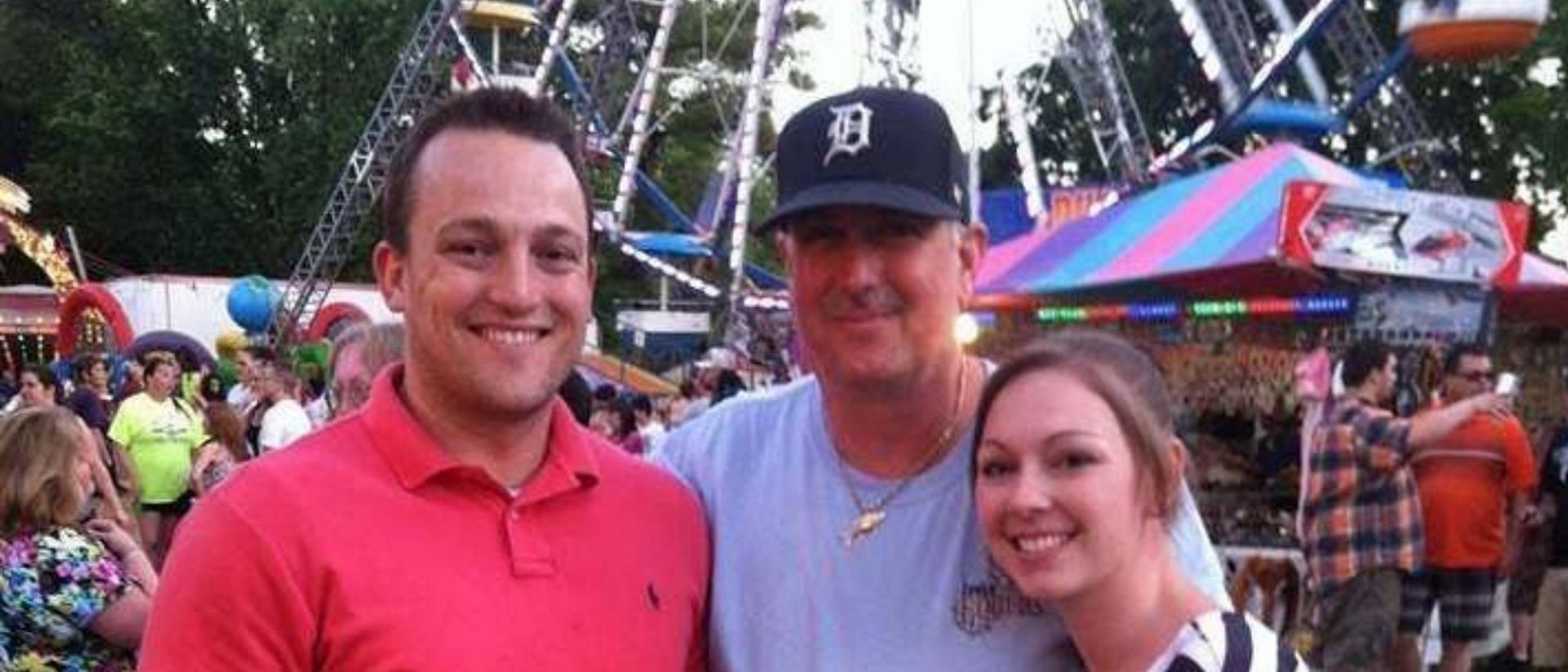 David Bennett with his children, David Bennett Jr. and Nicole (Image via University of Maryland Medical Center)