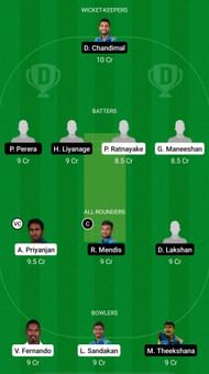 DAM vs GAL Dream11 Prediction - Sri Lankan NSL One-Day