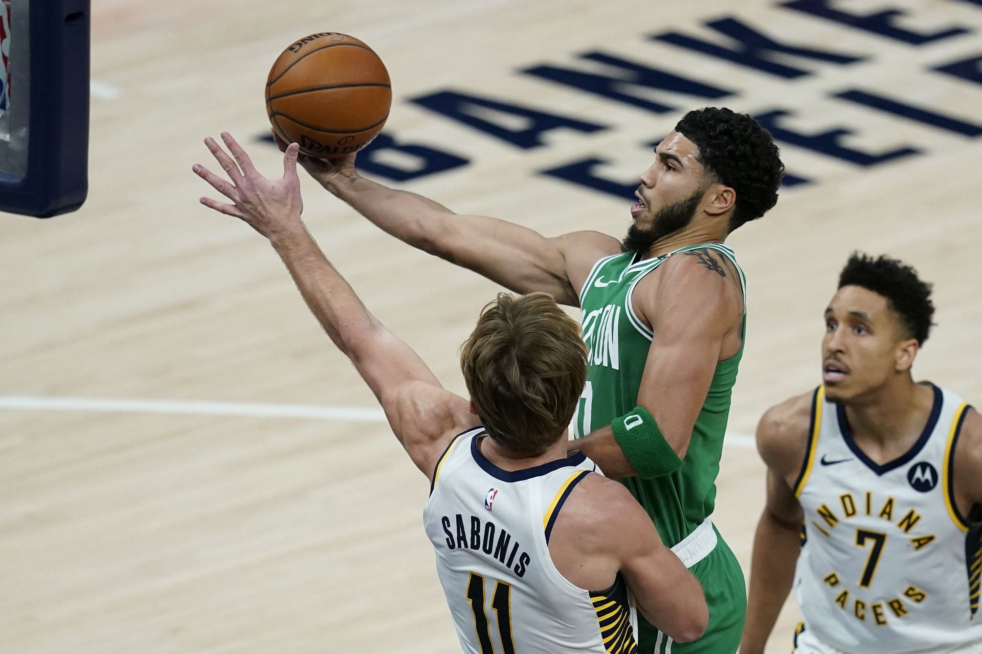 The visiting Indiana Pacers will meet the Boston Celtics in a two-game series. [Photo: MassLive.com]