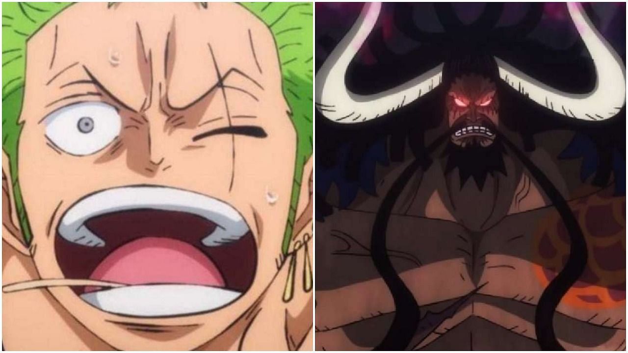 Zoro (left) and Kaido (right) both make appearances on these lists (Image via Sportskeeda)