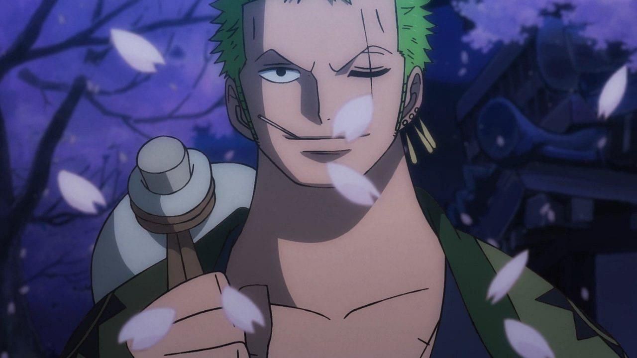Who could Zoro&rsquo;s mysterious, skeletal visitor be? (Image via Toei Animation)