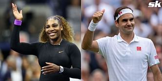 Throwback to when Serena Williams called Roger Federer the GOAT at Rally for Relief charity event