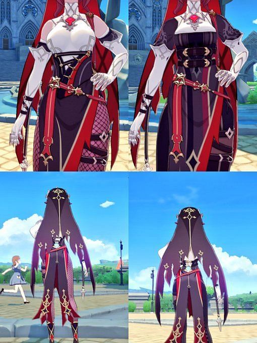 Genshin Impact censorship and alternate outfits for all regions: All ...