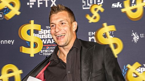 Rolling in the dough- Rob Gronkowski, TE, Tampa Bay Buccaneers