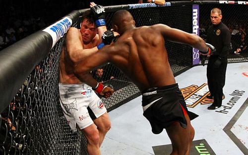 Jon Jones survived a serious injury to defeat Chael Sonnen in 2013