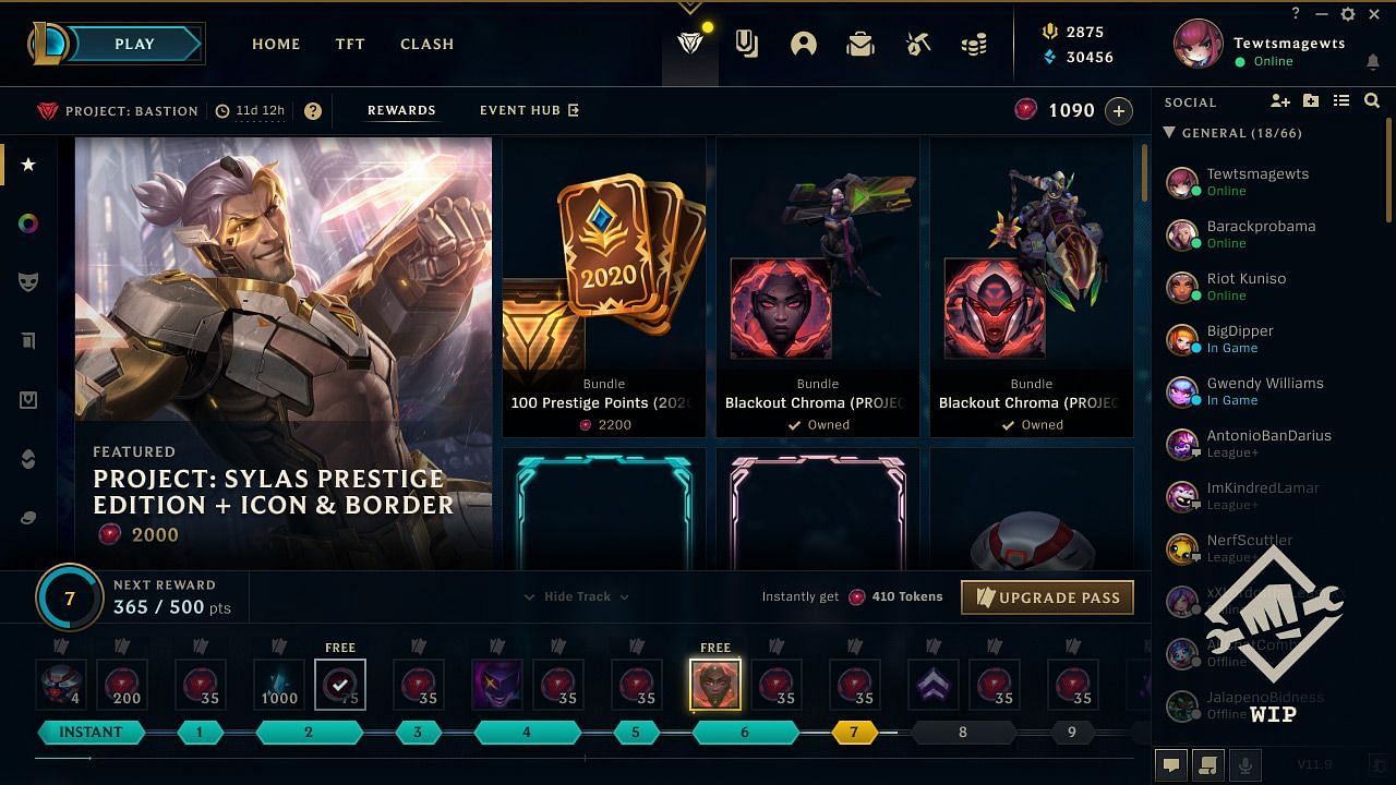 League of Legends&#039; new event pass system (Image via League of Legends)