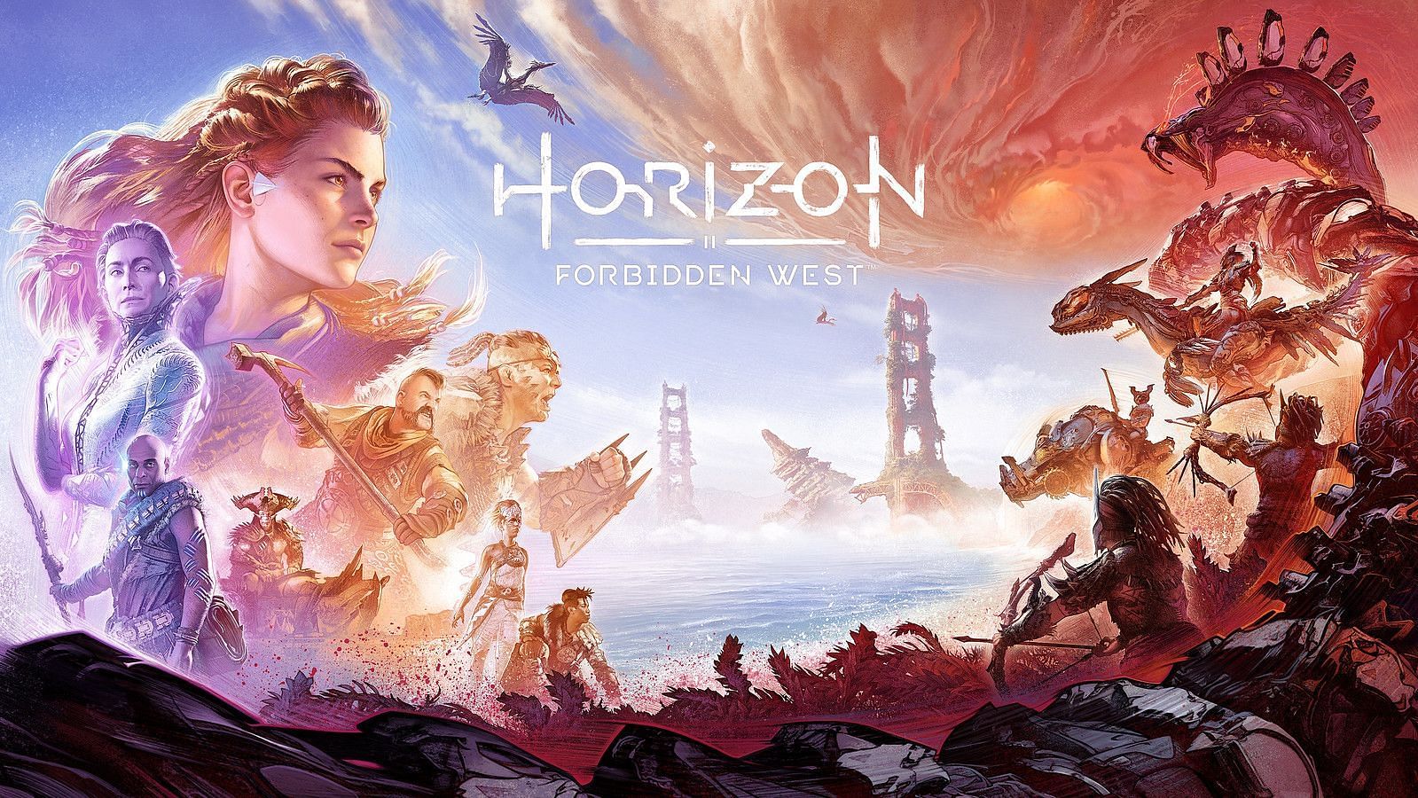 The new key art for Horizon Forbidden West (Image from PlayStation)