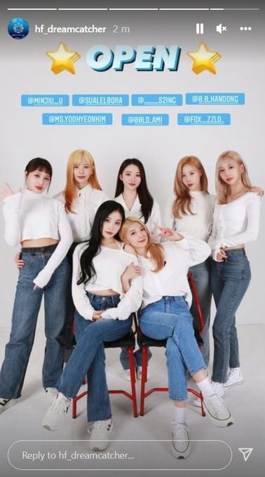 Dreamcatcher surprises fans with Instagram accounts