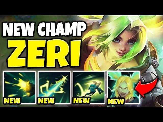 League of Legends' upcoming ADC Zeri, the Spark of Zaun: date and all abilities explained