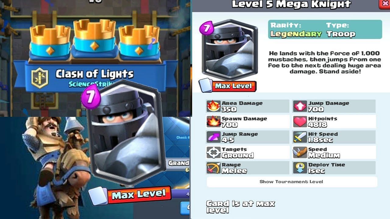 Mega Knight - Best Decks, Top Players, Battle Stats in Clash Royale -  RoyaleAPI