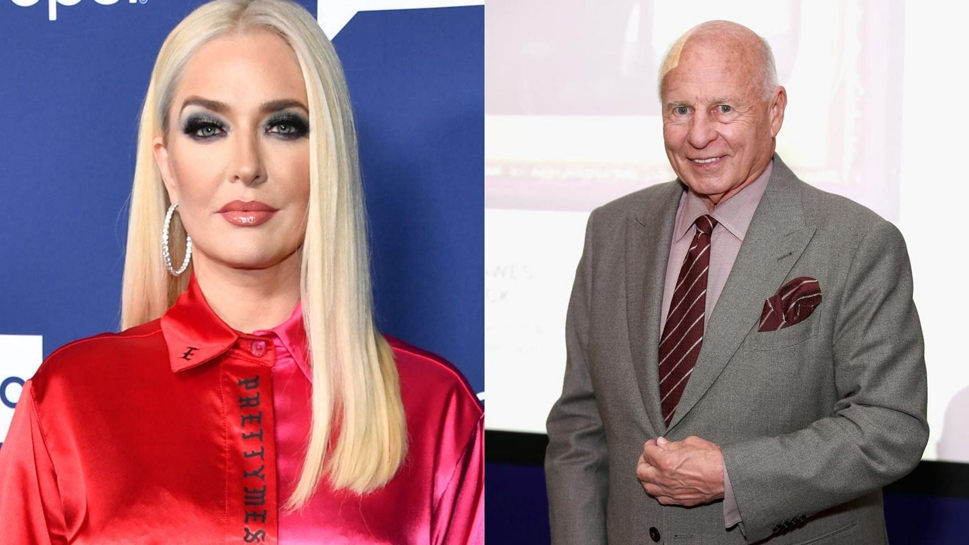 Erika Jayne and Tom Girardi were accused of embezzling money meant to help the victims of Lion Air Flight 610 (Image via Getty Images/ Dimitrios Kambouris/ Joe Scarnici)