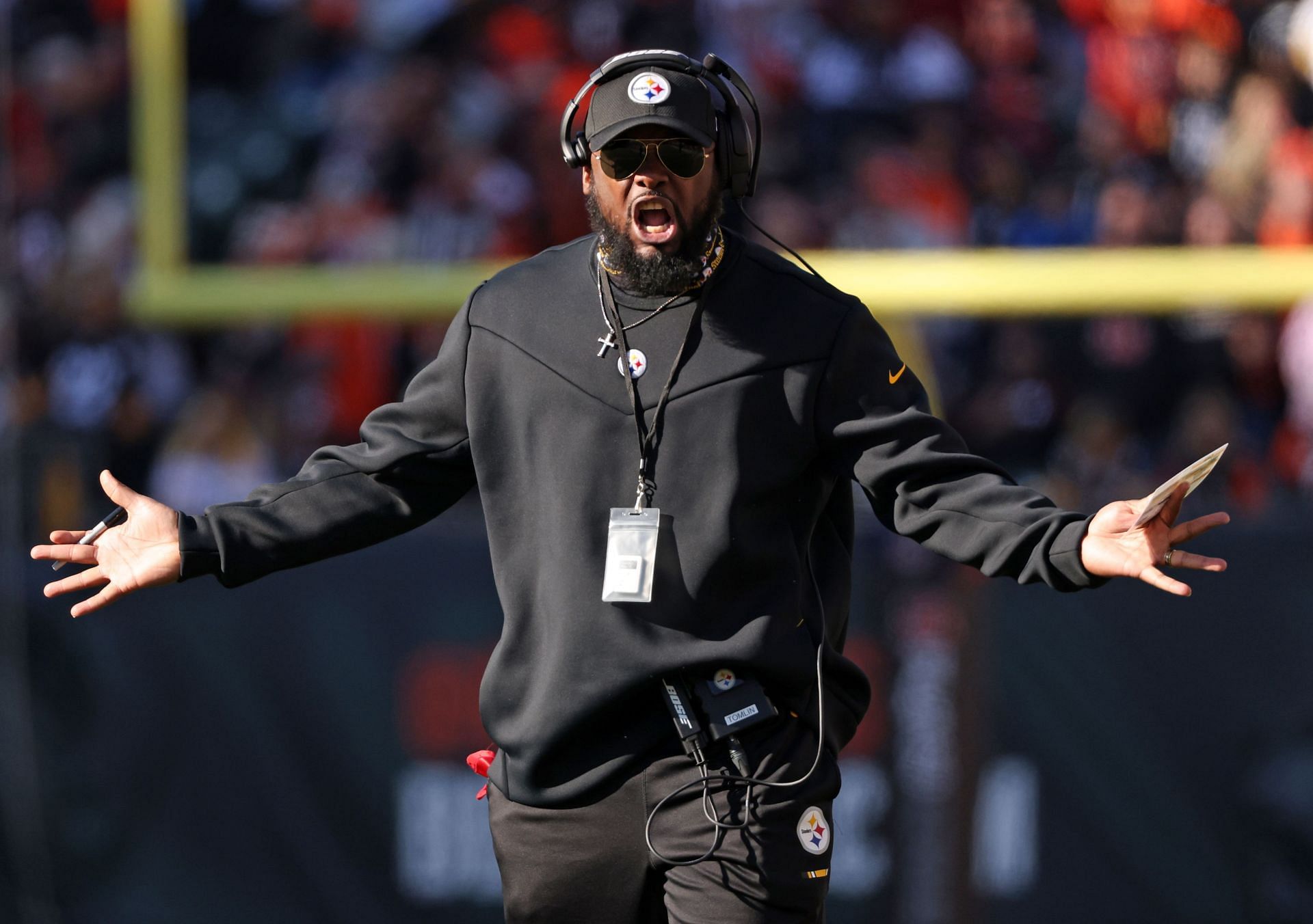 Pittsburgh Steelers head coach Mike Tomlin