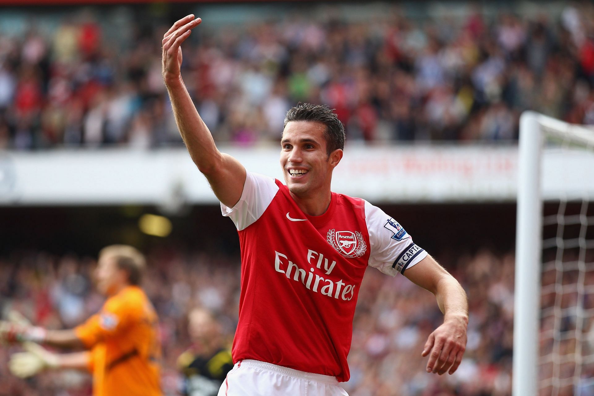 Robin Van Persie was an amazing forward for Arsenal
