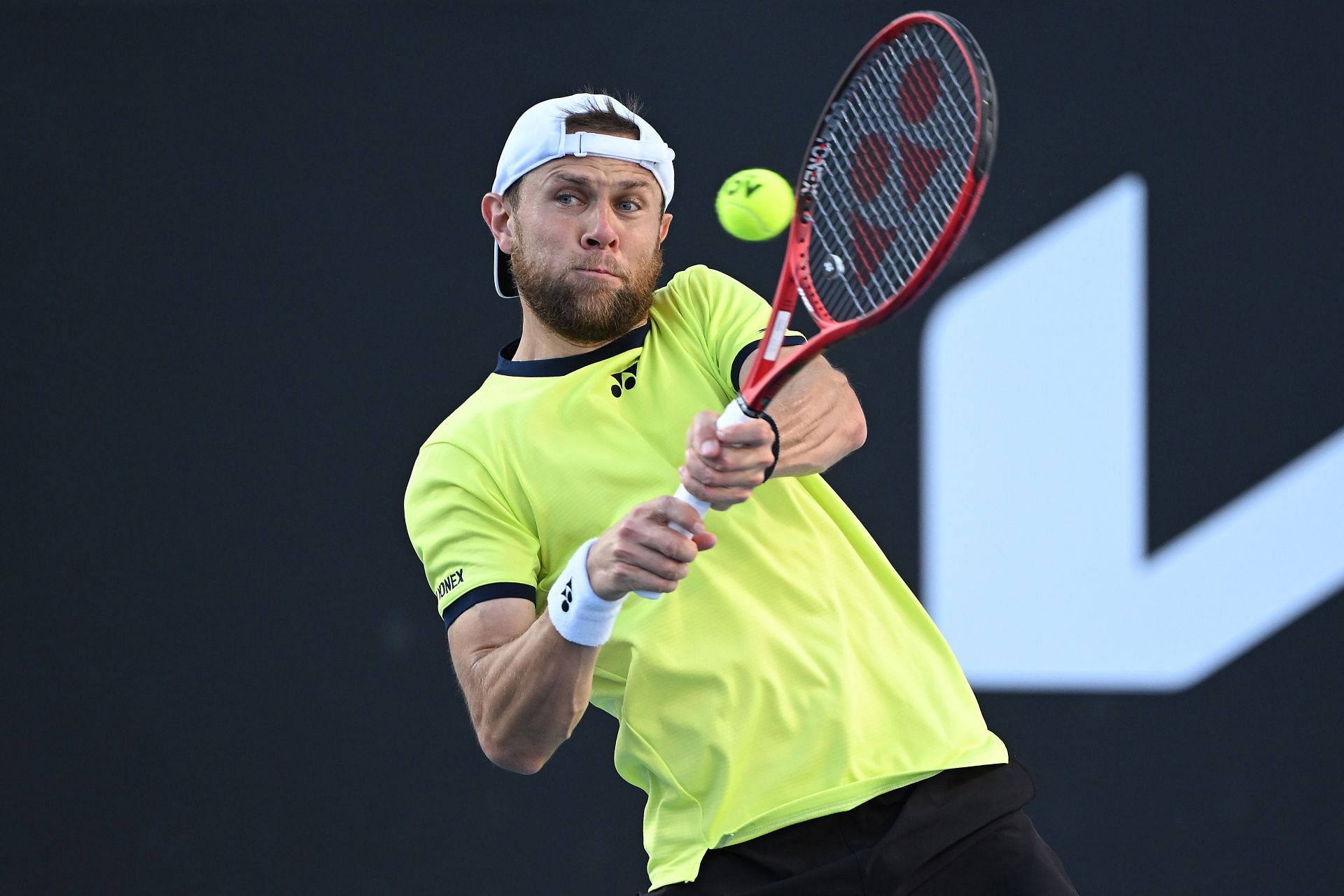 Radu Albot at the 2022 Australian Open: Day 3