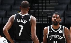 “You can’t replace Kevin, it’s impossible” - Kyrie Irving on the Brooklyn Nets’ plan to make up for Kevin Durant’s absence