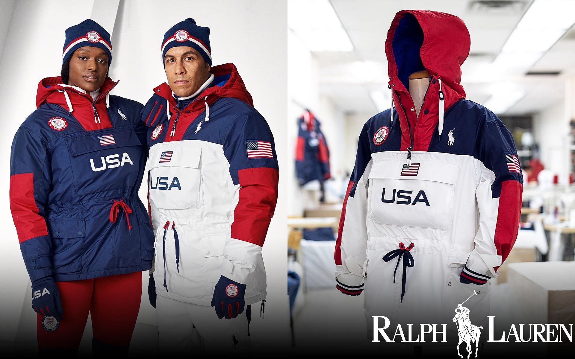 Ralph Lauren designed Team USA Olympic 2022 uniform (Image via Instagram/ralphlauren)