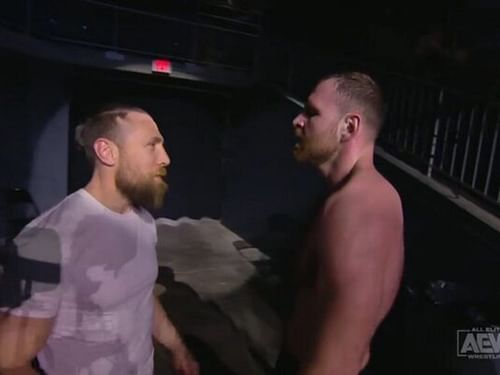 Bryan Danielson and Jon Moxley stood face-to-face on Rampage