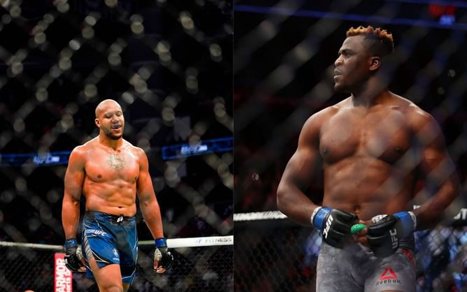 Ciryl Gane admits sparring video with Francis Ngannou made him look better