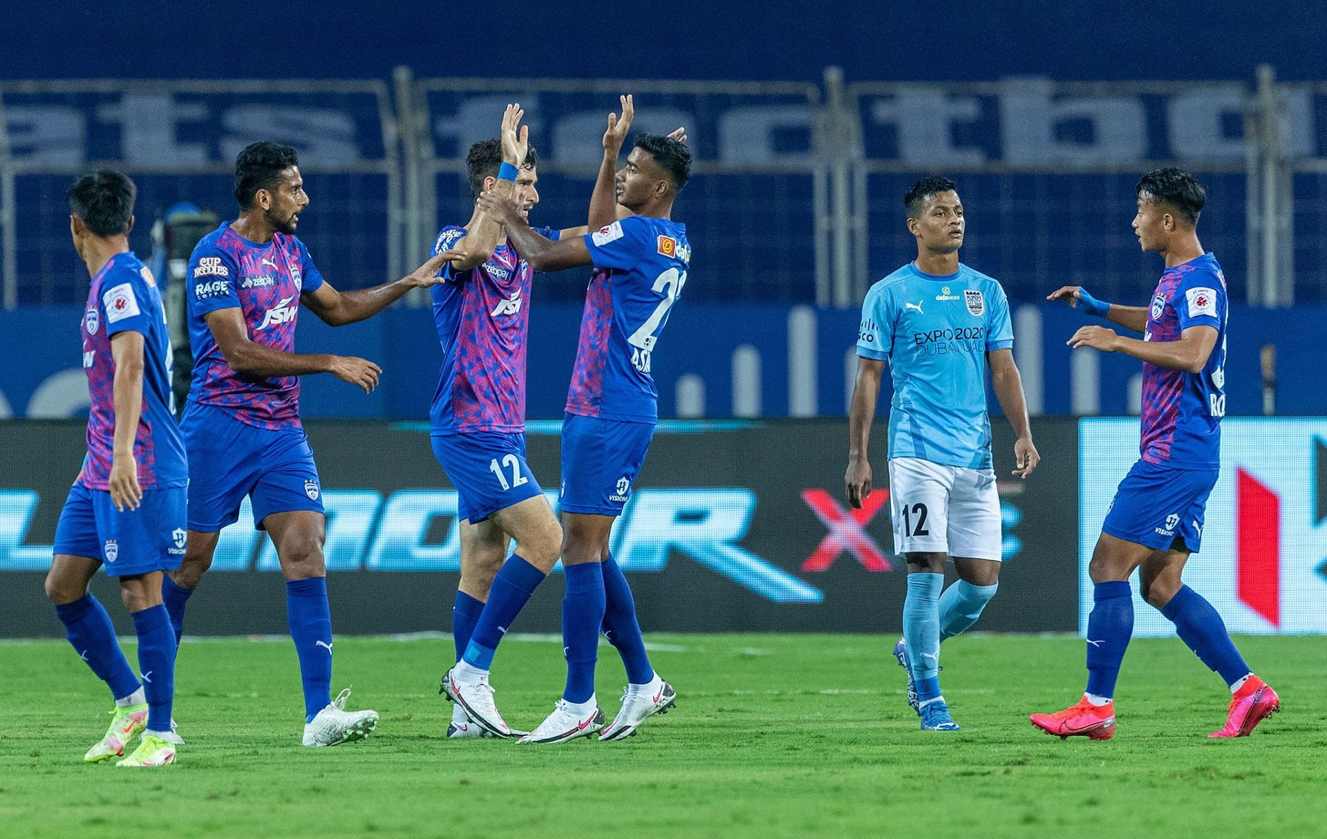 Bengaluru FC played their best game of the season today (Image courtesy: ISL social media)