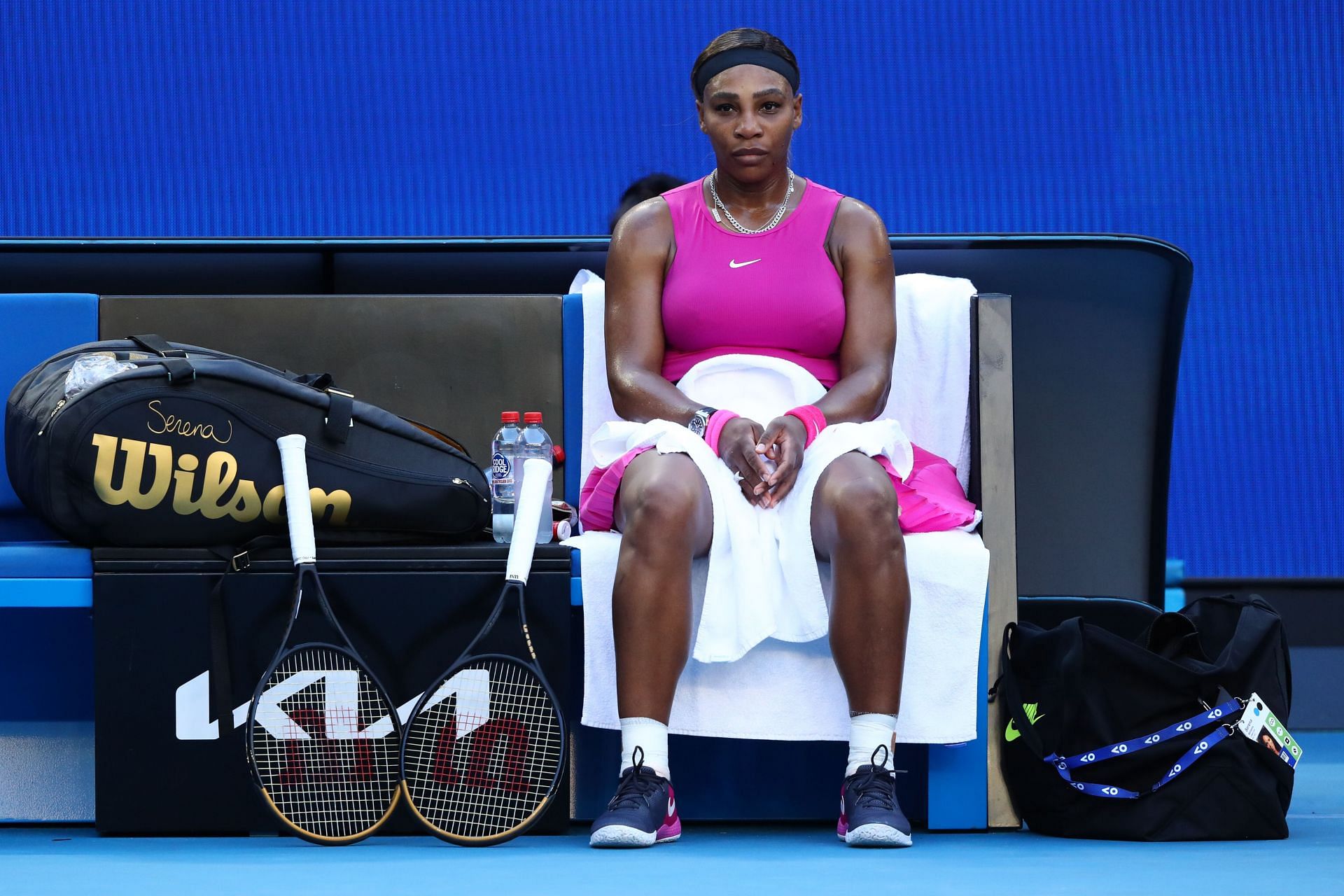 Serena Williams' 17 matches in 2021 is her lowest since 2017