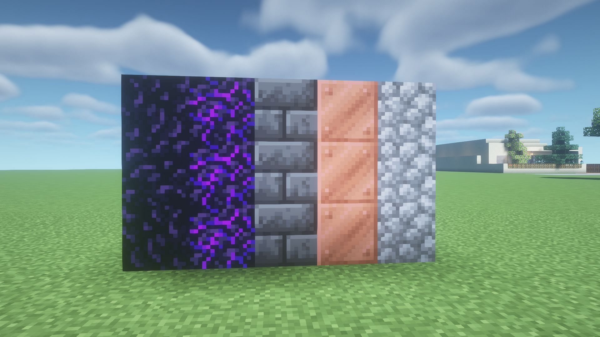 Strongest blocks for building (Image via Minecraft)