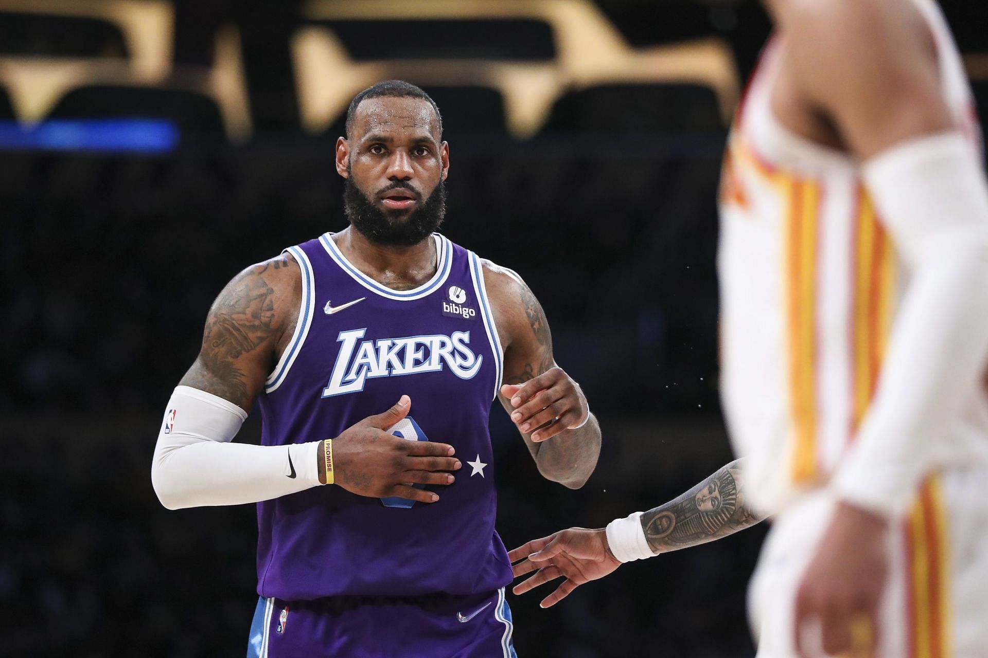 LA Lakers forward LeBron James is probable for tonight&#039;s game