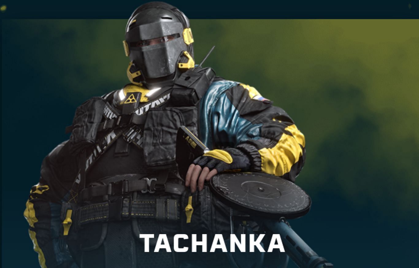 Tachanka equipped with the SASG-12 (Image via Ubisoft Entertainment)