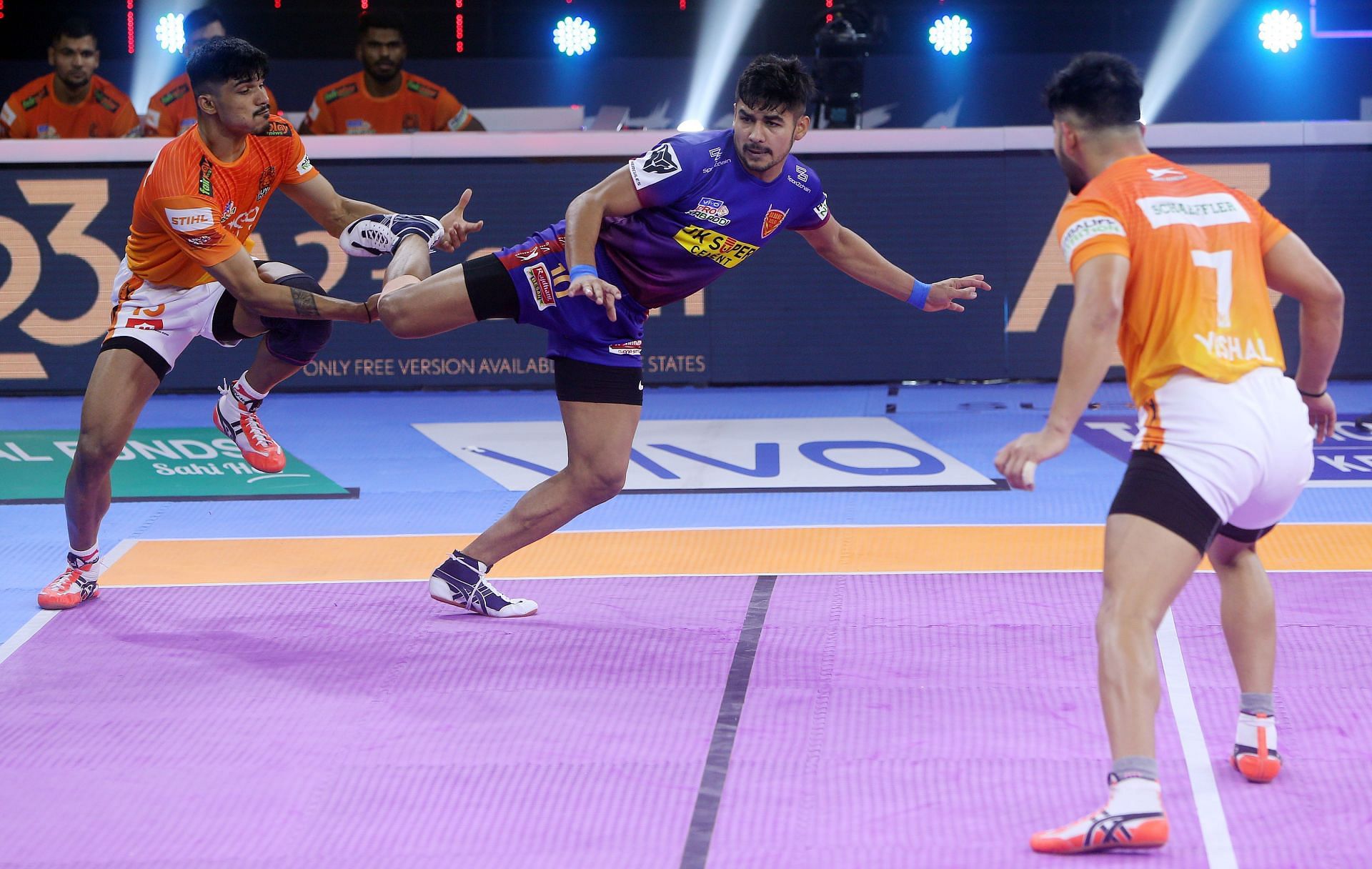 PKL 8 में दबंग दिल्ली को खली नवीन कुमार की कमी (Photo: Pro Kabaddi League)