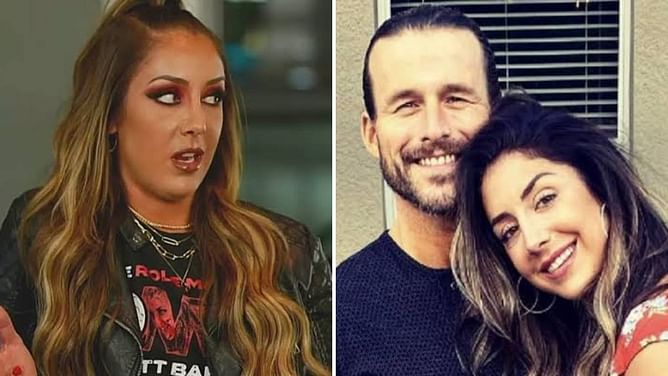 AEW Women's Champion Britt Baker wants Adam Cole to participate in a major show