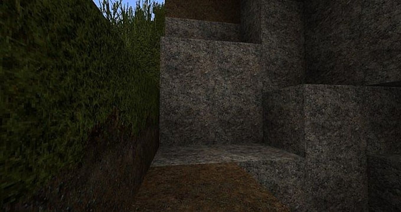 Many modders have created texture packs to improve the visual fidelity of Minecraft (Image via Mojang)