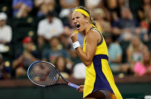 Victoria Azarenka at the 2021 BNP Paribas Open