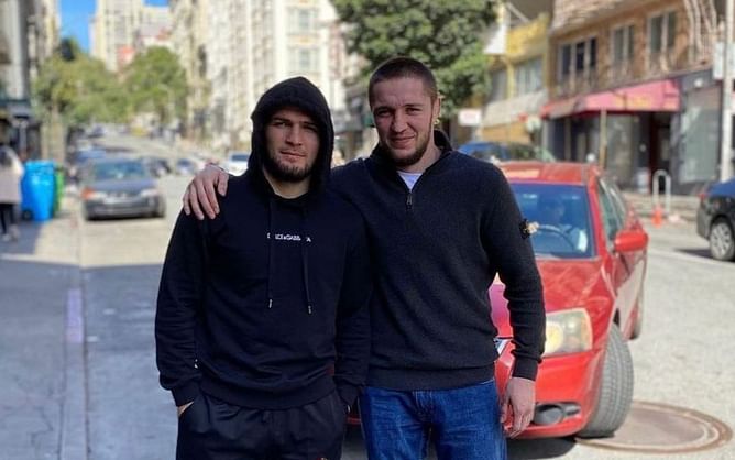 "I can give him energy" - Khabib Nurmagomedov on cornering Saygid Izagakhmaev in his ONE Championship debut