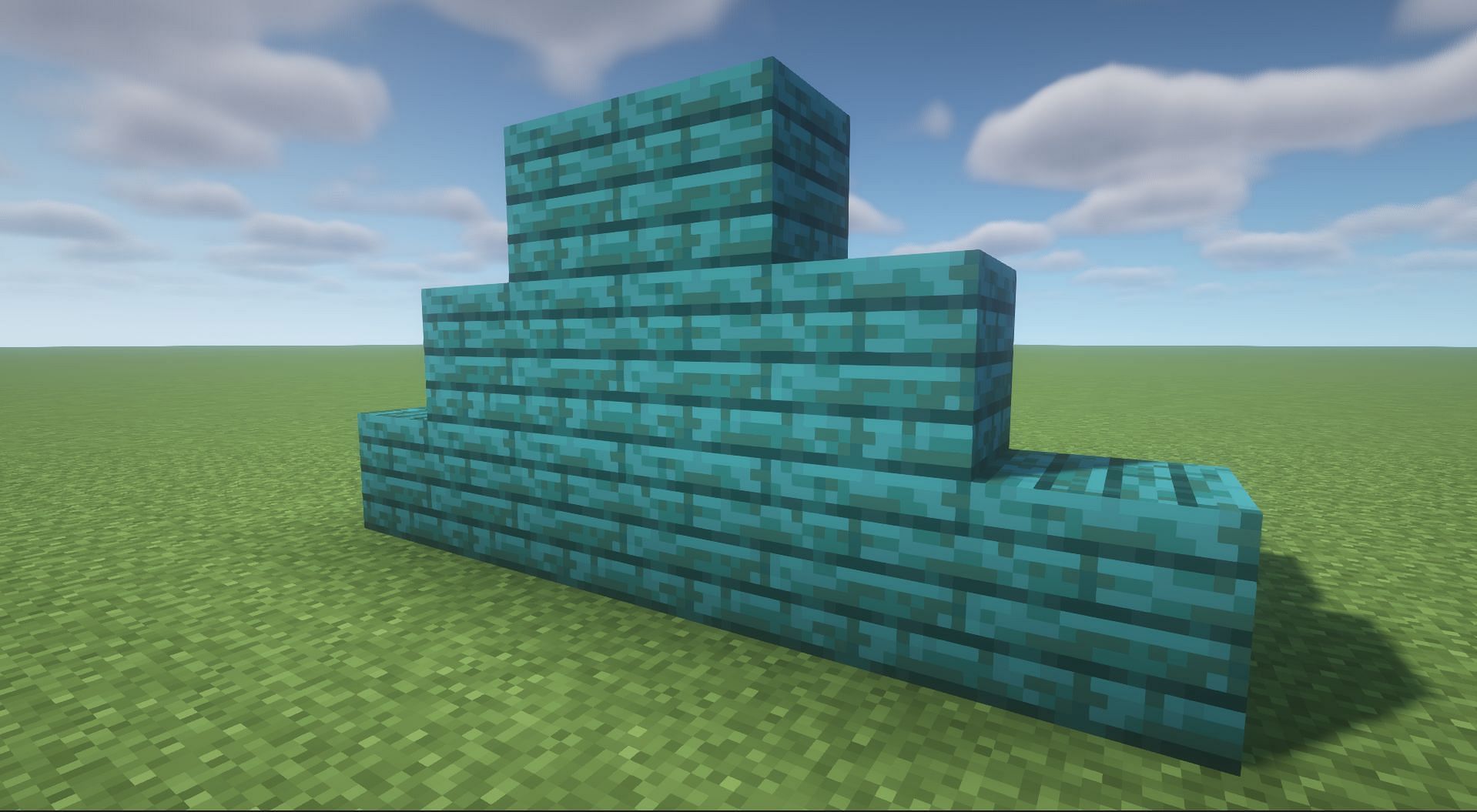 Warped planks (Image via Minecraft)