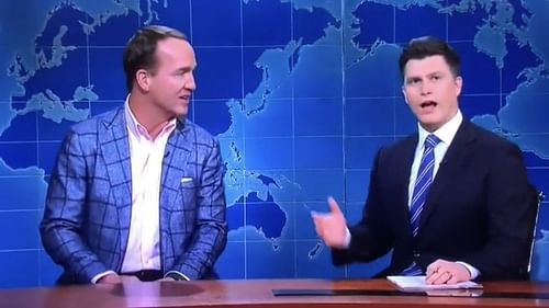 Peyton Manning makes a guest appearance on SNL on Saturday night.