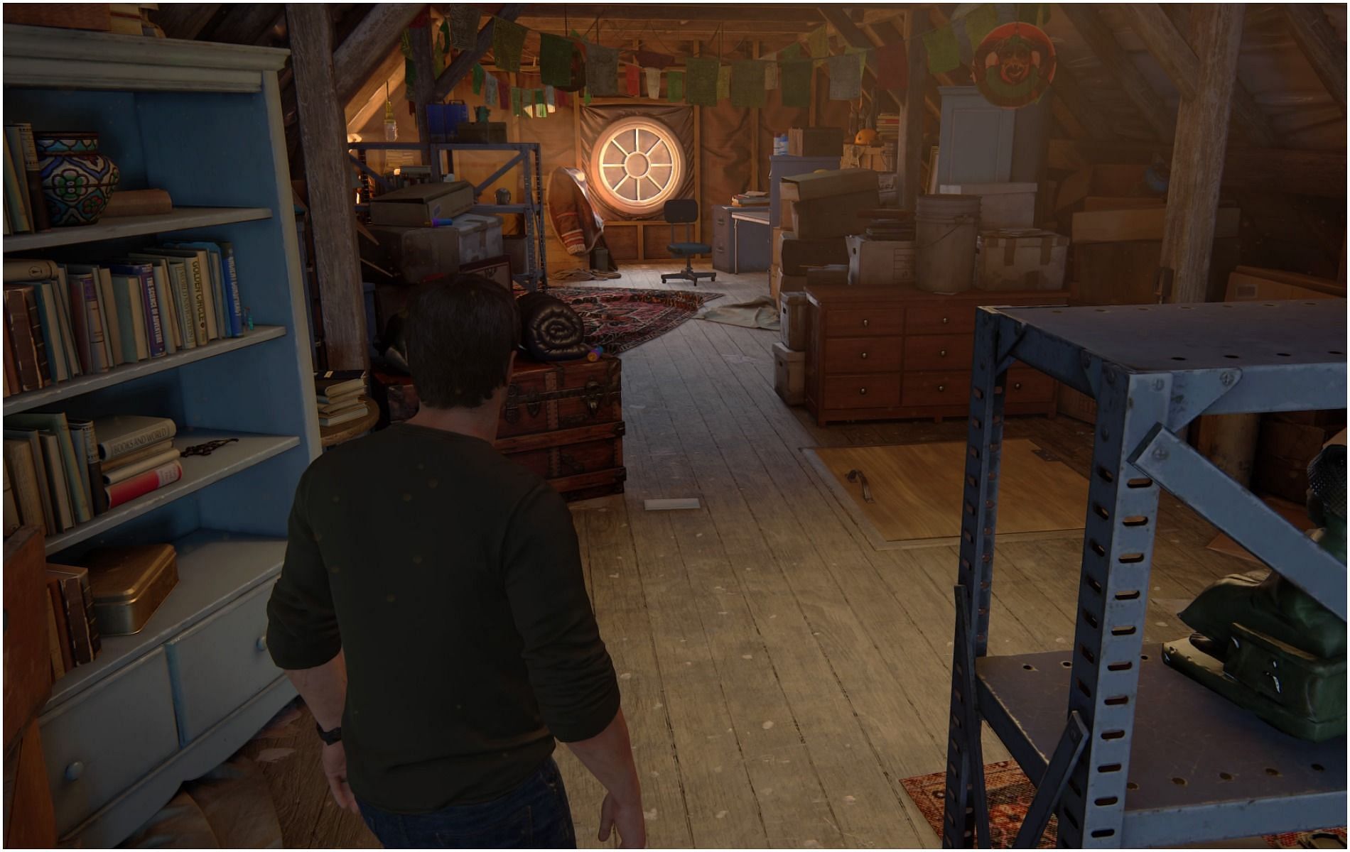 Nathan Drake had many incredible adventures, and players can peek at his past here (Image via Naughty Dog)