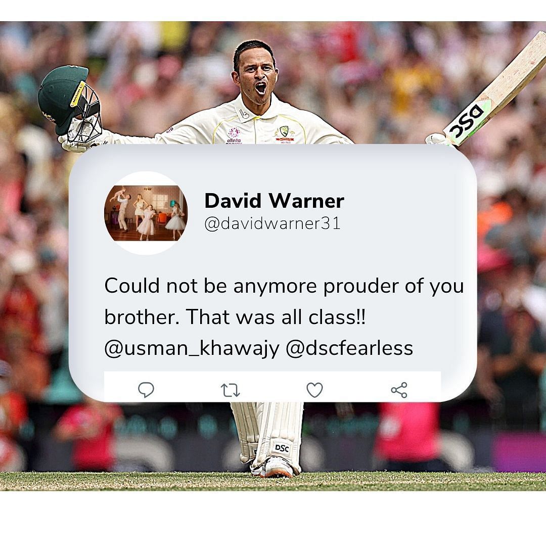 Usman Khawaja scored a brilliant ton on his Test comeback at the SCG [Image- Getty].