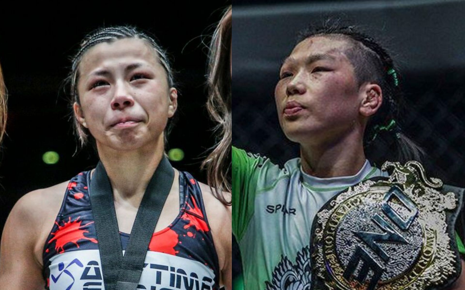 Xiong Jing Nan (right) is eager to test her grappling against Ayaka Miura (left) | Photo: ONE Championship